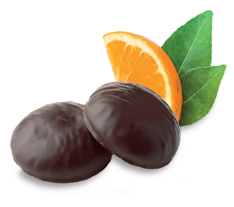 Biscotti ricoperti di cioccolata